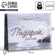 Gift laminated package, packaging, Present for You, S 15 x 12 x 5.5 cm