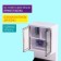 A set of furniture for dolls "POSTICH", washing machine, accessories mix