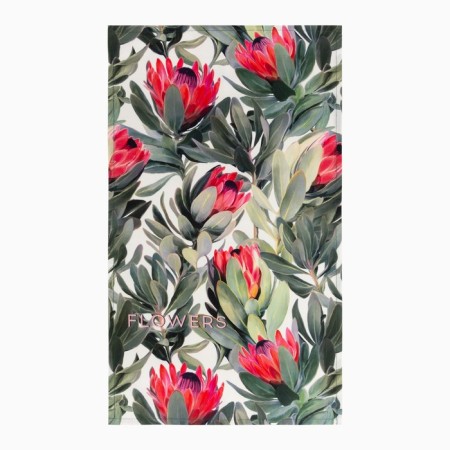 Set gift Ethel Flowers: a towel 40x73 cm, shoulder blade-2