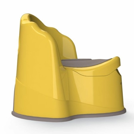 Pot children's Amarobaby Ergonomic, with a lid, yellow color-5