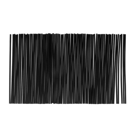 Decorative overlays on the knitting needles of a motorcycle, 23 × 0.5 cm, black, set 72 pcs