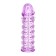 Toyfa penis nozzle, purple color, 12.5 cm