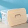 Storage container with a lid Ricco, 15 l, 41.5 × 27 × 22 cm, beige color