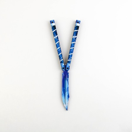 Wooden weapons, children's souvenir "ice", designer knife, 14 x 9.1 x 3.2 cm-2