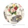 The tablecloth "Love Paris", Round, Saten, D = 150 cm