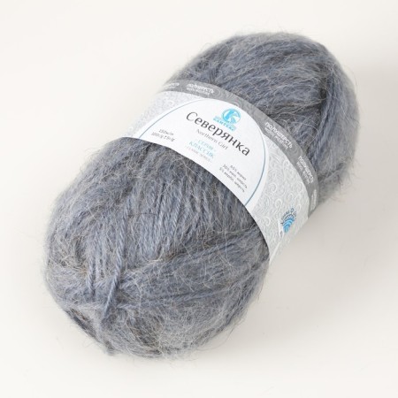 Yarn "northerner" 30% wool, 5% recent. wool, 65% acrylic 150m/100g (169 gray)-1