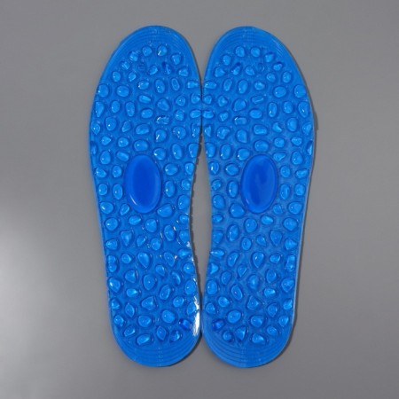 Insoles (silicone, polyester) University 41-45 rub 28cm (pair) gray/blue package SS-1
