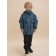 Vetrovka for boys, height 116 cm, sea wave color