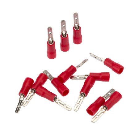 Terminal insulated RPI-P 1.5- (2.8)/RPIP 1.25-3-0.8 plug 2.8 mm 0.5-1.5 mm² red rexa-2