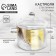 Poster of heat -resistant glass "Tropics", 1300 ml