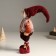 Interior doll "Goblin in a knitted sweater and fur vest" 42 cm