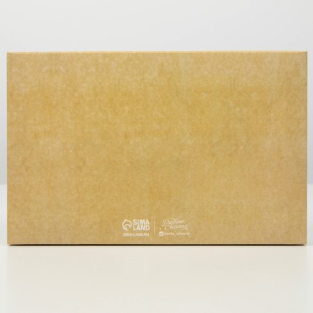Confectionery box, packaging, “made with love”, 22 x 8 x 13.5 cm-4