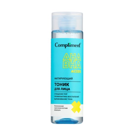 The conflict matting tonic with AHA and BHA, acids, 200 ml
