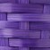 Wicker basket, d17 x 9 x 30 cm, purple, bamboo