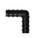Corner connector, L-shaped, for a hose 3/4 "(19 mm), plastic