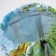 A backpack on the lace, Erich krause color green color
