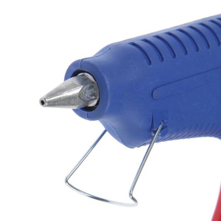 Tundra glue gun, 60 watts, 220 V, lane 1.2 m, switch, indicator, anti -bore, 11 mm-6
