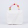 Baby bag on magnet, white color