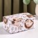Set for spices of the “Hedgehog in gold”, 2 items: Solonka 60 ml, pistor 60 ml, white color