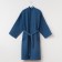 Wafel dressing gown men's elongated Ethel "BOHO" size 46-48, color blue, 100% cotton, 290 g/m2