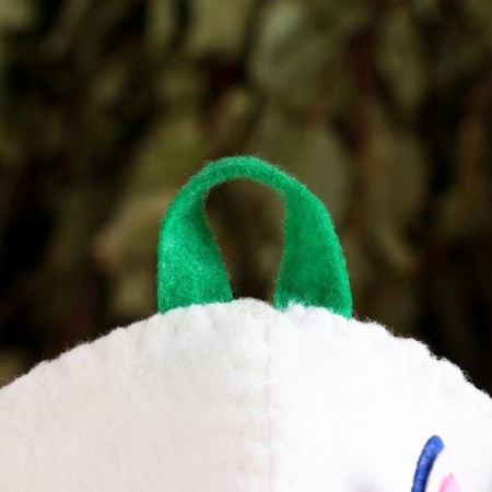 Bath cap with an applique "Cosmonaut breakfast"-3