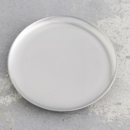 Cup "Cup 140" metal per candle, 14x14 cm, chrome-2