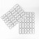 Hygienic stickers for panties, 96 pcs, 5 × 11 cm, transparent color