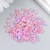Glass beads 6/0 "Lilac-pink melange" 10 g
