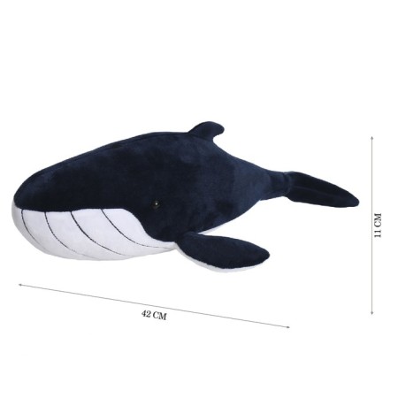Soft toy All ABOUT NATURA "Sea inhabitants", "Blue Kit", 42cm-2