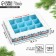 Folding box under 12 sweets "Snow Town", 14.4 x 18.4 x 3.8 cm, New Year