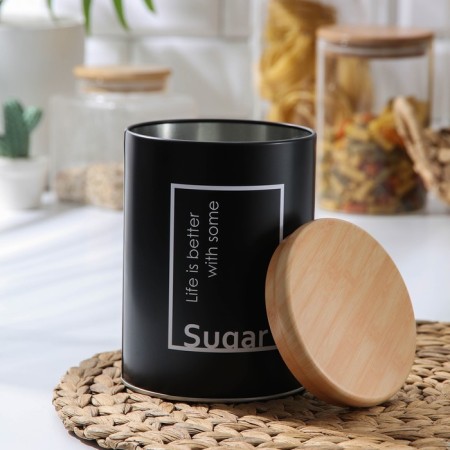 Bank for bulk products Lifestyle sugar, 11 × 11 × 15.5 cm-1