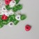 Beads for creativity plastic "Light Heart" Mix set 20 grams 0.9x0.9x0.9 cm