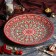 Largan Rishtan ceramics "Flowers", 41 cm, red