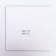 Gift package, craft, with a window, "white", 25 x 25 x 25 cm
