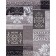 Rectangular carpet Merinos Silver, size 180x250 cm, Gray color