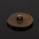 Decorative button on the leg, d = 34 mm, bronze color