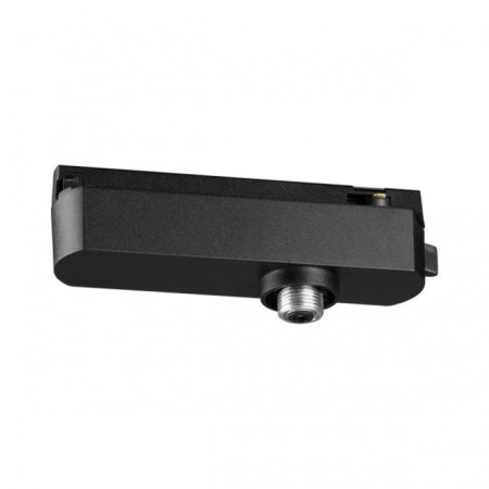 Single single -phase two -core adapter for Novotech lamps. RAMO, 15-40W, 40x145x34 mm, black color
