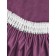 Set of curtains "Canvas", size 200x270 cm, 2 pcs, raspberry color