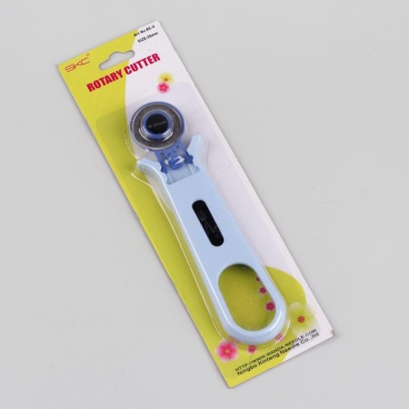 Cutting knife, d = 28 mm, 15 × 3.5 cm, blue color-1