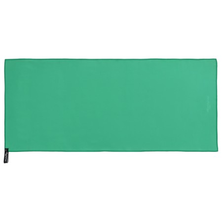 Microfiber towel, size 50x120 cm, green color-1