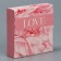 Box a gift folding envelope, packaging, "roses", 15 x 15 x 4 cm