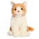 Soft toy "Kitty red striped" sedentary, 25 cm
