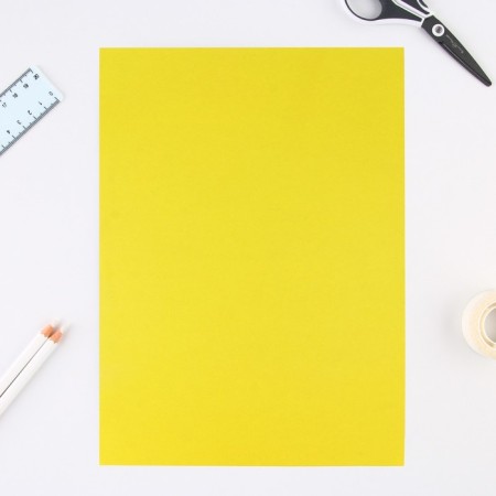 Cardboard of color A4, 6 sheets 6 colors non -unilateral "September 1: Kitik"-3