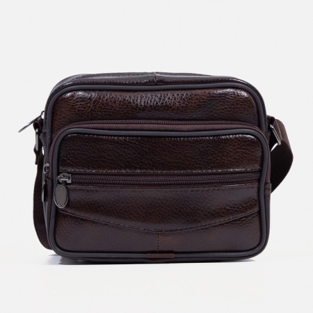 Male bag, brown color-1
