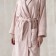 Tao robe, size XL, gray-pink color