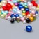 Beads for creativity plastic "Round. Assorted" d = 3-8 mm, set 10 grams