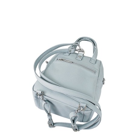 B2746 Bag-rugzak, lightning department, gray-blue color 27x18x10cm-1