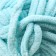 Yarn "Velluto" 100% micropoliester 68m/100g (19 St. Biryuza)