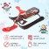 Snowfall "Nika-Cross Robot", CCC, red/black/burgundy color