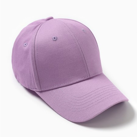 Women's baseball cap, lavender color, size 56-58